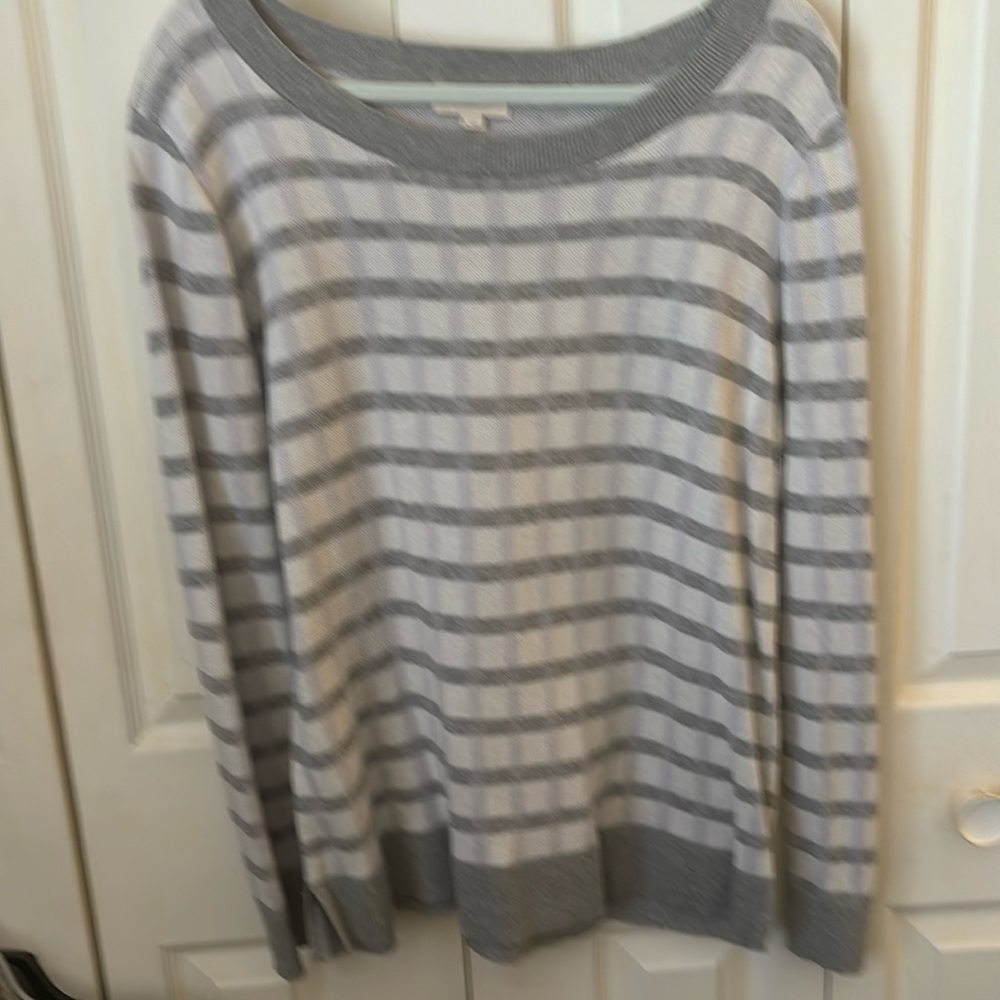 Loft plaid sweater